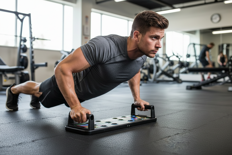 Realistic Push-Up Board Photo